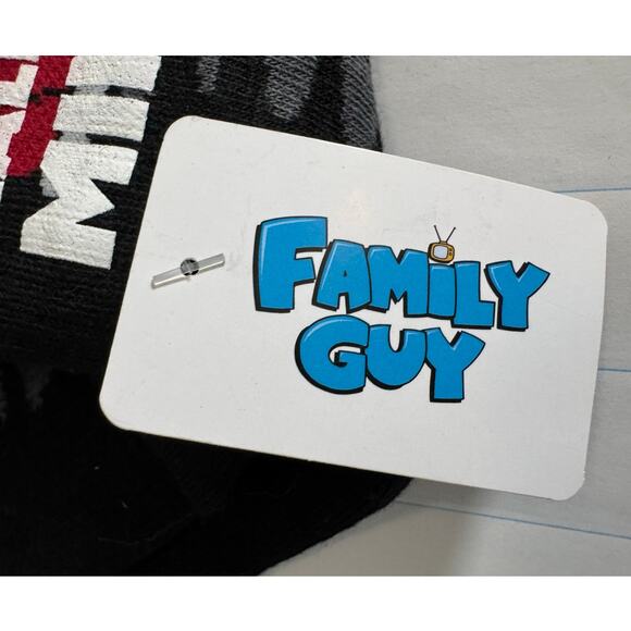 HOT TOPIC FAMILY GUY Crew Socks NWT "Victory Shall Be Mine" Shoe Size 8 - 12 - Picture 4 of 6